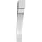 Ekena Millwork 4-in. W x 28-in. D x 28-in. H Merced Architectural Grade PVC Knee Brace BRCP04X28X28MRC - alternate 6